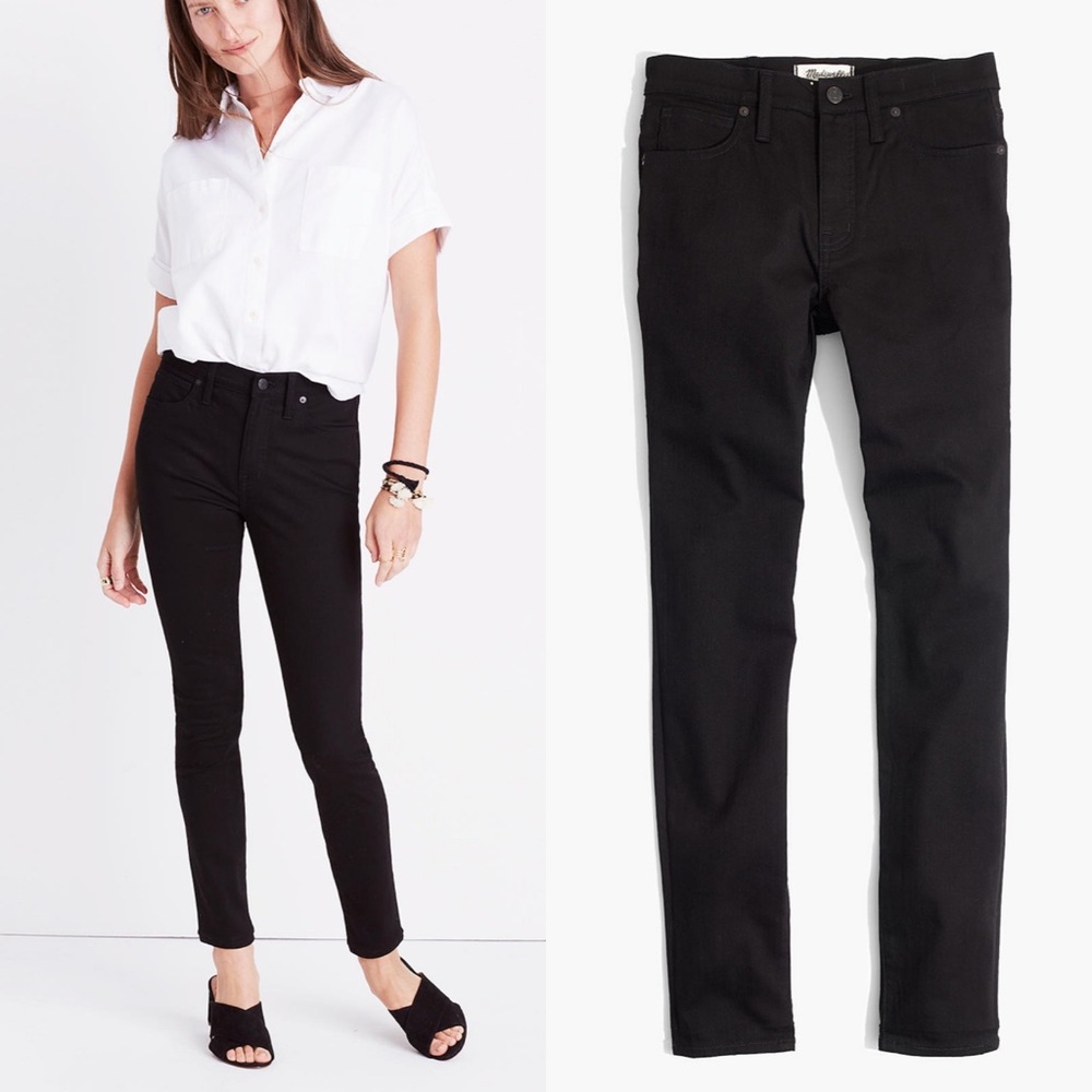 Madewell Black Skinny Jean
